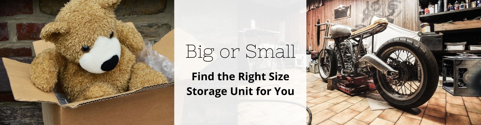 Storage Unit Size Guide Hero